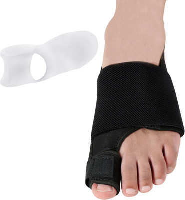 Relief Hallux Valgus Bunion COMBO (Small - Left) and Bunion Shield Toe Spreader Foot Support(Black)
