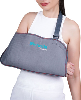 pinnacle orthocare Adjustable Arm Sling Pouch for Shoulder & Elbow Support | Hand Support(Grey)