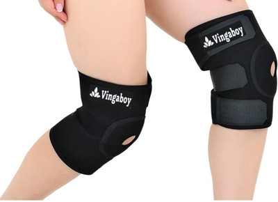 Vingaboy Magnetic Therapy Knee Hot Belt Self Heating Knee pad Knee Support Belt.(1 PAIR) Knee Support