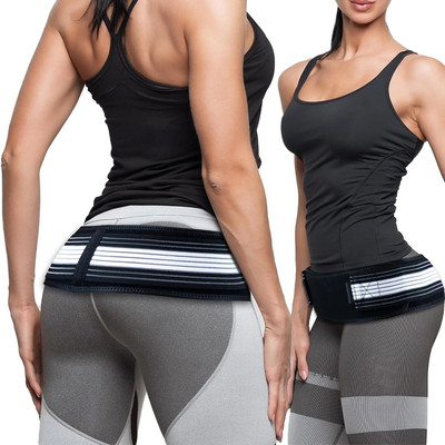 GJSHOP Lower Back Si Joint Pelvic Hip and Sciatic Pain Maternity Pregnancy Belt Back / Lumbar Support