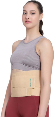 Ragvian Unisex Lumbo Sacral (L.S.) Belt Spinal Brace for Back Pain Slip - Disc (BEIGE) Back / Lumbar Support(Beige)