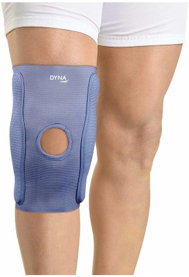 Dyna Hinged Knee Brace Open Patella Knee Support(Grey)
