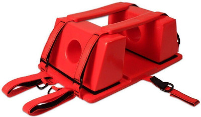 Bos Medicare Surgical Vinyl-Coated Head Immobilizer Head Support(Red)