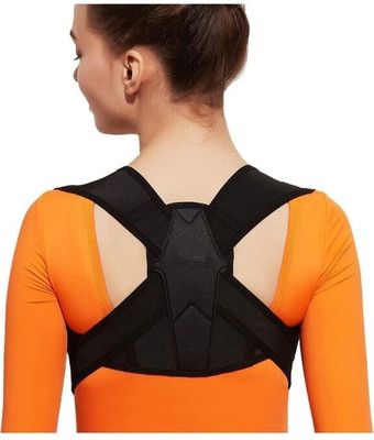 VKOSFIT Posture for Clavicle Support, Adjustable Back Straight and Providing Pain Relief Posture Corrector(Black)