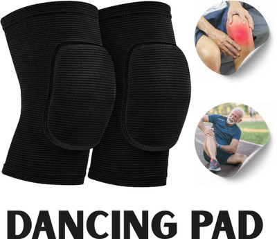 meetanshcollection Slim-Flex Knee Shields for Expressive Forms Knee Support(Black)