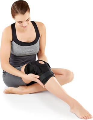 Shop Ninja Adjustable Knee Brace for Pain Relief, Patella Support, and Injury Recovery Knee Support(Black)