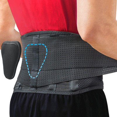 keycraze Back Brace Support Belt | Lumbar Support Back Brace for Back pain Abdominal Belt(Multicolor)
