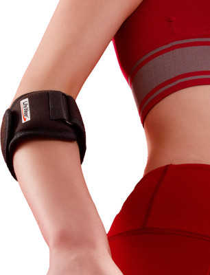 Lifewear Adjustable Tennis Elbow Support Brace for Pain Relief & Gym Workout - Unisex Elbow Support