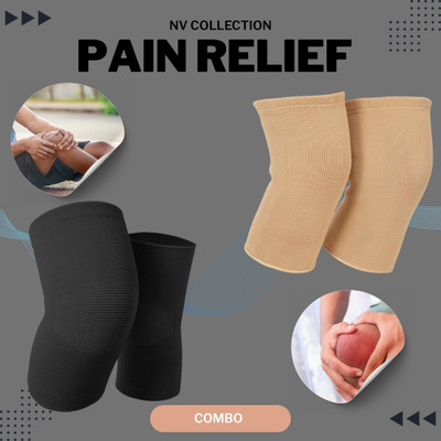 CTC CREATION OrthoComfort Duo Knee Cap Pack – Black&Brown Knee Support