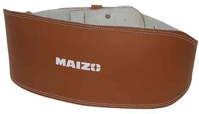 MAIZO Weight Lifting Belt Gym Back Support Power Lifting Belt Back / Lumbar Support(Black)