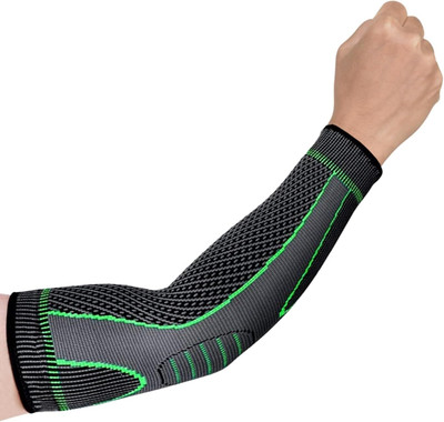 uRock 1Pc Elbow Support For Gym-Full Arm Support Elbow Band Elbow Support(Green)