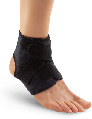 Selva Adjustable Ankle Brace Compression(Neoprene) Ankle Support(Black)