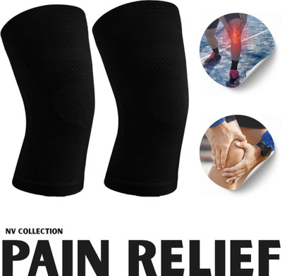 CTC CREATION Wearable Knee Therapy for Flexible Joints Knee Support(Black)