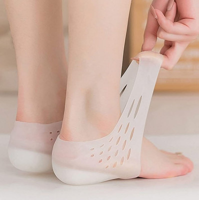 Fitaza Height Increase Shoe Insoles Air Cushion 3cm Make You Taller Heel Support