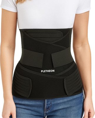PLETHEON Post pregnancy maternity support belt after c section & normal delivery Abdominal Belt(Black)
