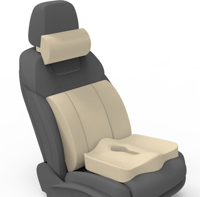 HouseOfCommon Falcon Neckrest Lumber Back Support or Tailtech Cushion for Long Sitting. Posture Corrector