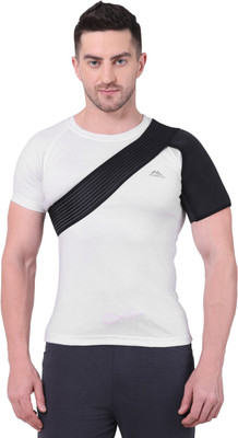 Balaraka N-Shoulder Support Belt Adjustable Stretch Strap Wrap For Universal20 Shoulder Support(Black)