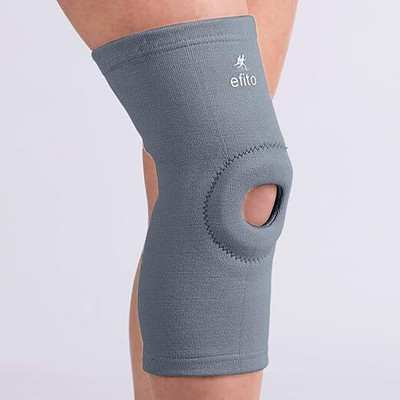 efito Unisex Open Patella Knee Cap | Open Knee Support for Men and Women Knee Support