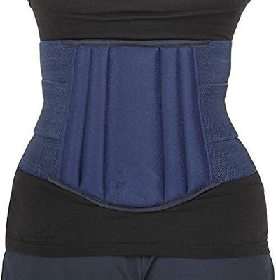 Balrakaa NB_S_Lumber Sacral Support Belt back pain relief for Men & Women, Grey Support55 Back / Lumbar Support(Black)