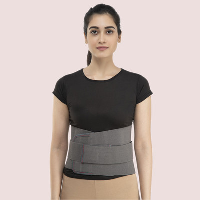 Psons Abdominal belt after delivery for tummy reductionr tummy reduction Abdominal Belt(Grey)