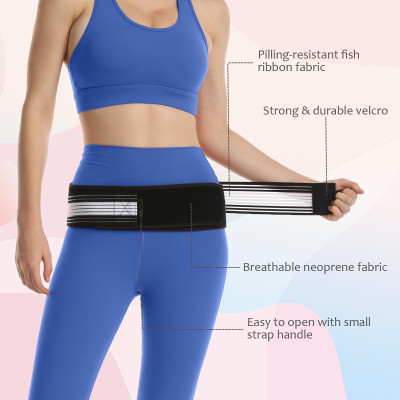LOOKFIT BEST Joint Hip Belt - Lower Back Support Brace for Men and Women Back / Lumbar Support(Multicolor)