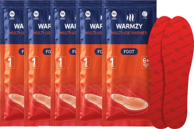 WARMZY Foot Warmer Insoles Air activated Self heating Warmer Heat Pouch(5 Pair Foot) Foot Support