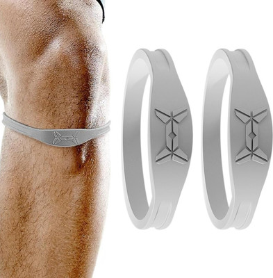 LQZ Knee Strap Patella Support,Patella Knee Support Strap for Men Women Knee Support(Grey)