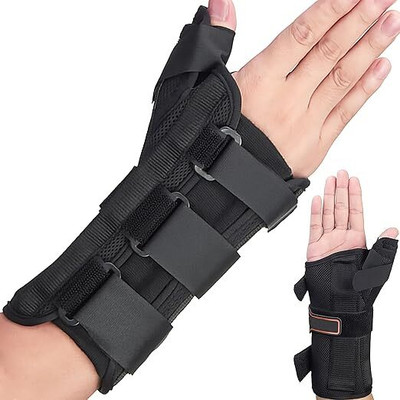 Nucarture Wrist Support for Fracture Carpal Tunnel Support brace for Pain Hand Splints