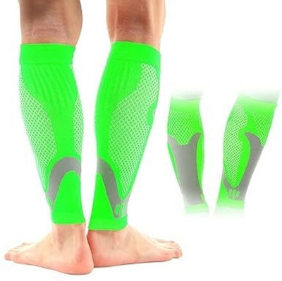 sachi sports Calf support for Men and Women, Breathable Shin Support for Calf Pain Relief Splints(Green)