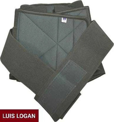 LUIS LOGAN Lower Back Brace Support/Lumbar Support Waist belt for Back Pain Relief (Grey,Un) Back / Lumbar Support(Grey)