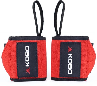 KOBO Flexi Cotton 1 Meter Wrist Band Supporter for Gym, Wrap Straps Hand Grip Workout Wrist Support