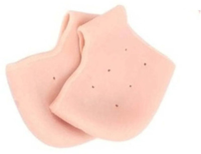 dniepar Anti Crack Silicone Half Gel Heel And Foot Protector Moisturizing Socks Heel Support