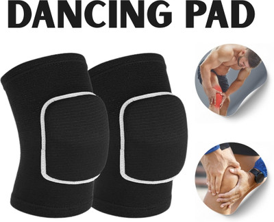 meetanshcollection Studio-Ready Knee Protection with Elegant Design Knee Support(Black)