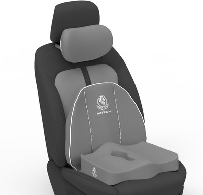 MRRON Apple Neckrest Cruz Back Support or Coccxy Cushion for Long Sitting. Posture Corrector