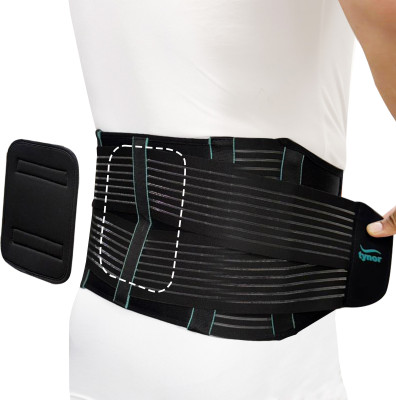 TYNOR Back Support Belt, Black, XXL, 1 Unit Back / Lumbar Support