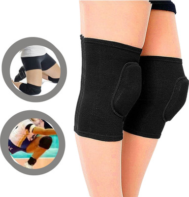 BALARKAA N-Knee guard dance pad for safe practice and training(SLFK-75 Knee Support(Black)