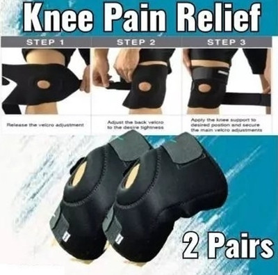 trendy store Knee Support(Men and Women) (Black)-150 Knee Support(Black)