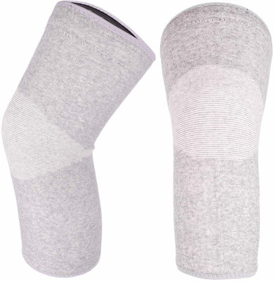 KnitKraft Hosiery Stretchable Pain Relief Knee Cap For Running, Gym & Sports, XL Size Knee Support(Grey)
