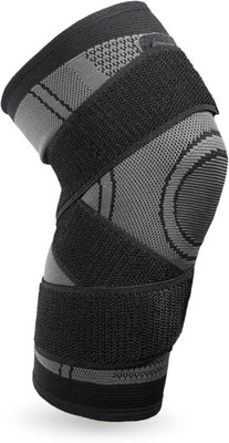 GJSHOP Gym Knee Brace For Knee Pain Relief Knee Pad Knee Belt Knee Guard Sports Knee Knee Support(Black)