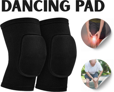 meetanshcollection Articulated Knee Pads for Enhanced Stage Movement Knee Support(Black)
