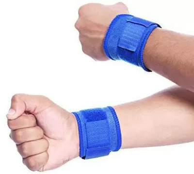 uRock Wrist Support Brace, Wrist Strap, Sport Wrist Wrap for Wrist Pain Relief Wrist Support(Blue)