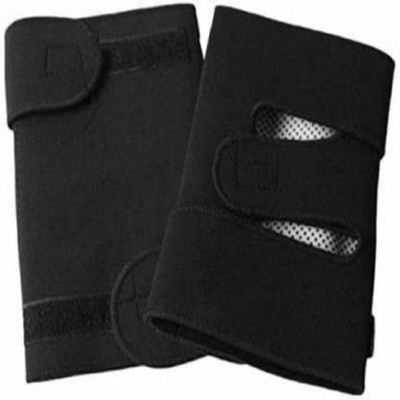 KHALIFA AND BADSHAH Therapy Knee Hot Belt Self Heating Knee Support (Black) Knee Support(Black)