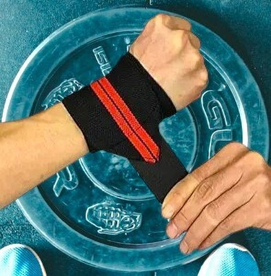 Verma plastic wristband for gym men and women Wrist Support(Red)