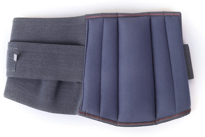 BALARKA LSS-LS-L.S Belt Back Brace with dual Adjustable Straps Lumbo Support Belt-73 Back / Lumbar Support(Grey, Blue)