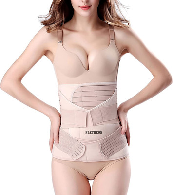 PLETHEON post pregnancy maternity support belt after c section & normal delivery(Beige)