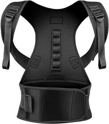 Fitolym Real Doctor, Shoulder Back Support Belt for Men Shoulder Support(Black)