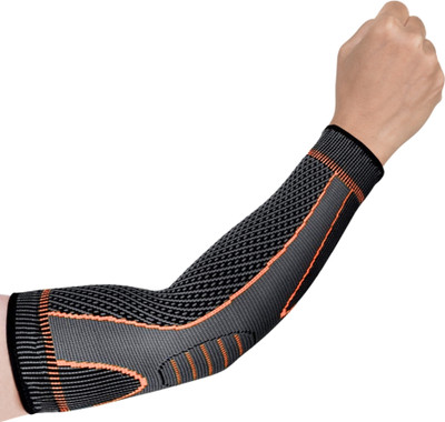 Prokick FlexiFit Compression Elbow Support Air pro for Gym/Sports Elbow Support(Orange)
