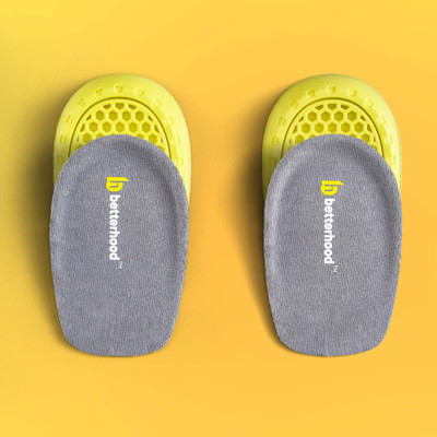 betterhood PosturePro Orthopedic Heel Pads for Pain Relief | Shoe Inserts for Men Women | Heel Support
