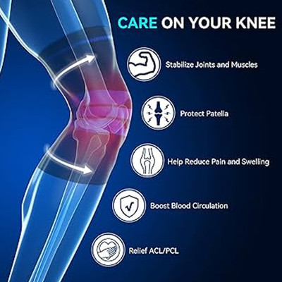 Mulkraj Ortho KNEE SUPPORT Joint Pain, Gym & Exercise SL_--391 Knee Support