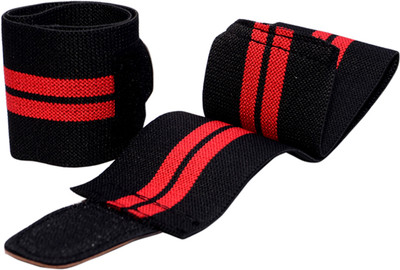 sarita enterprises Prophysique Weight Lifting Wrist Support for Gym (Red/Black),Wrist Support Wrist Support(Black, Red)